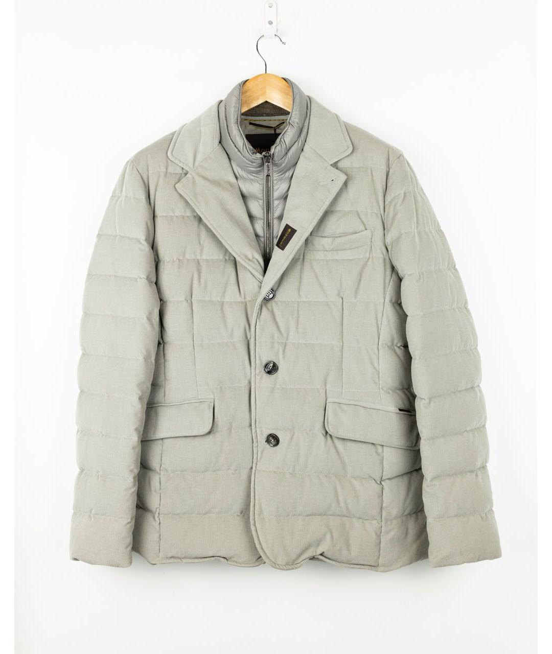 MOORER Серая куртка, фото 5