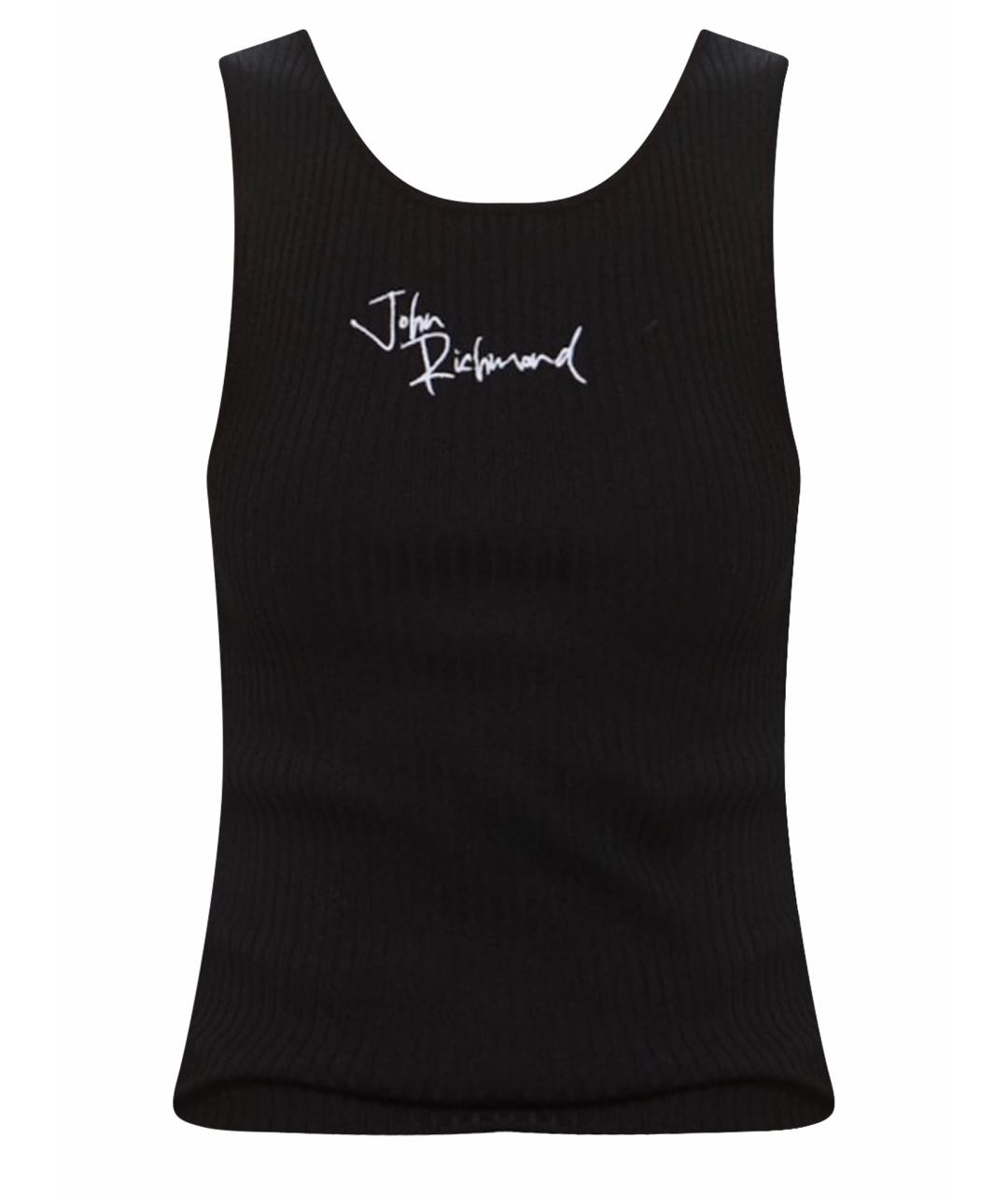 JOHN RICHMOND Черный джемпер / свитер, фото 1