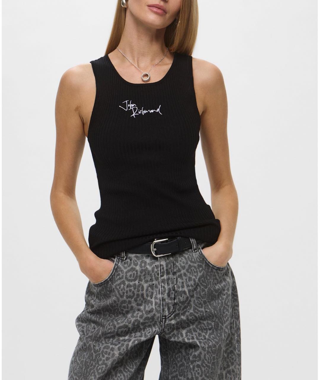 JOHN RICHMOND Черный джемпер / свитер, фото 6