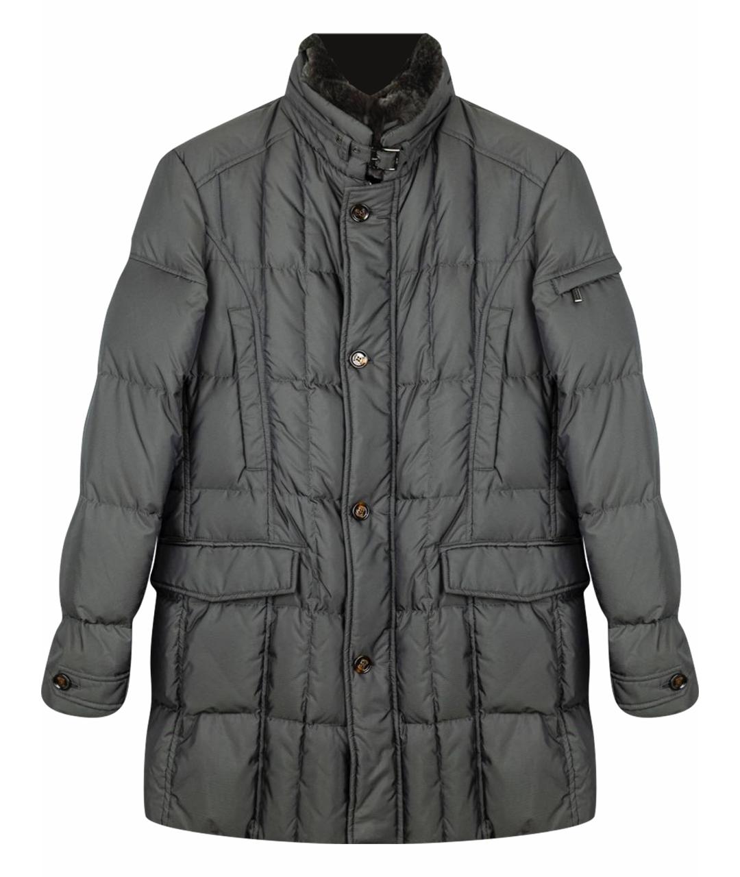 MOORER Антрацитовая куртка, фото 1