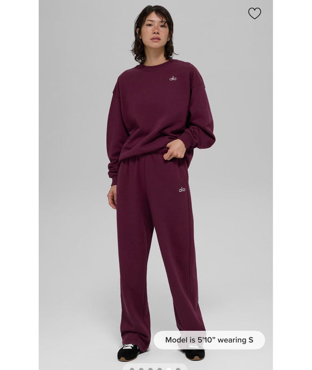 ALO YOGA Бордовый спортивные костюмы, фото 7