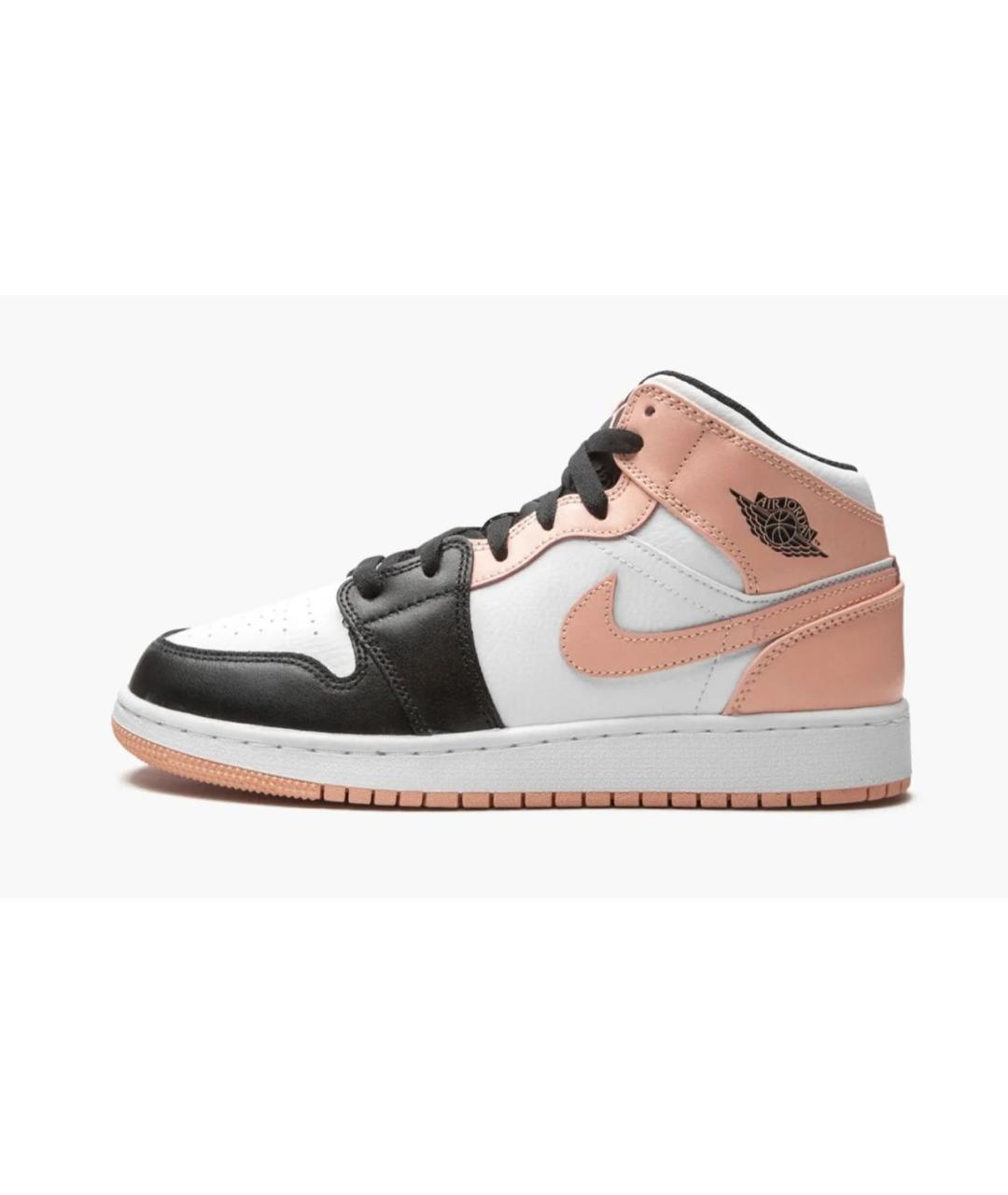 JORDAN Розовые кожаные кроссовки, фото 9