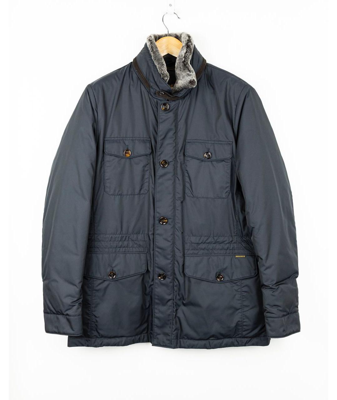 MOORER Темно-синяя куртка, фото 5