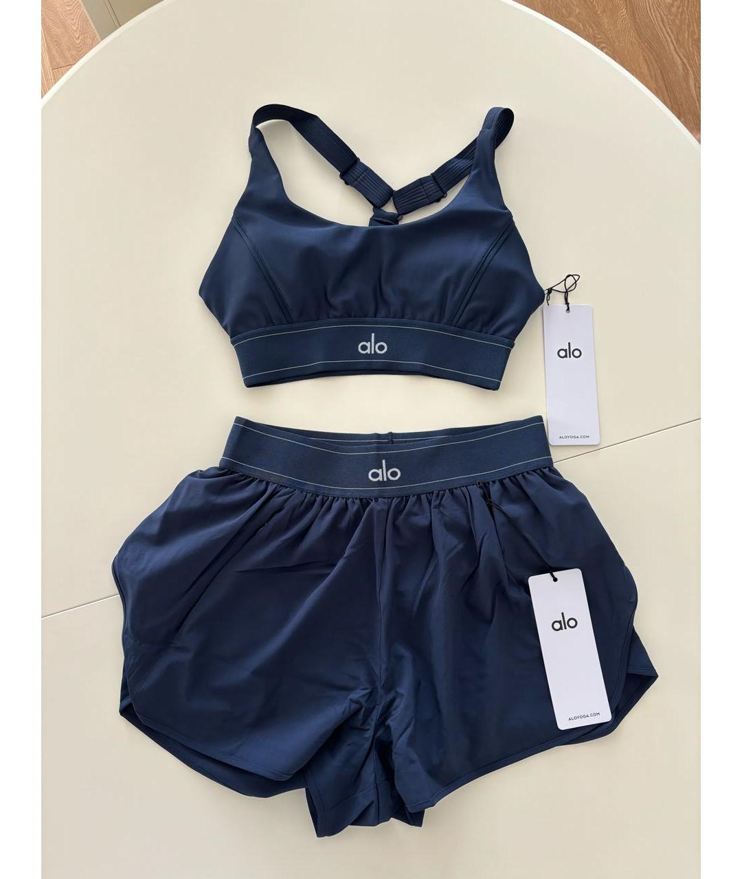 ALO YOGA Темно-синий спортивные костюмы, фото 8