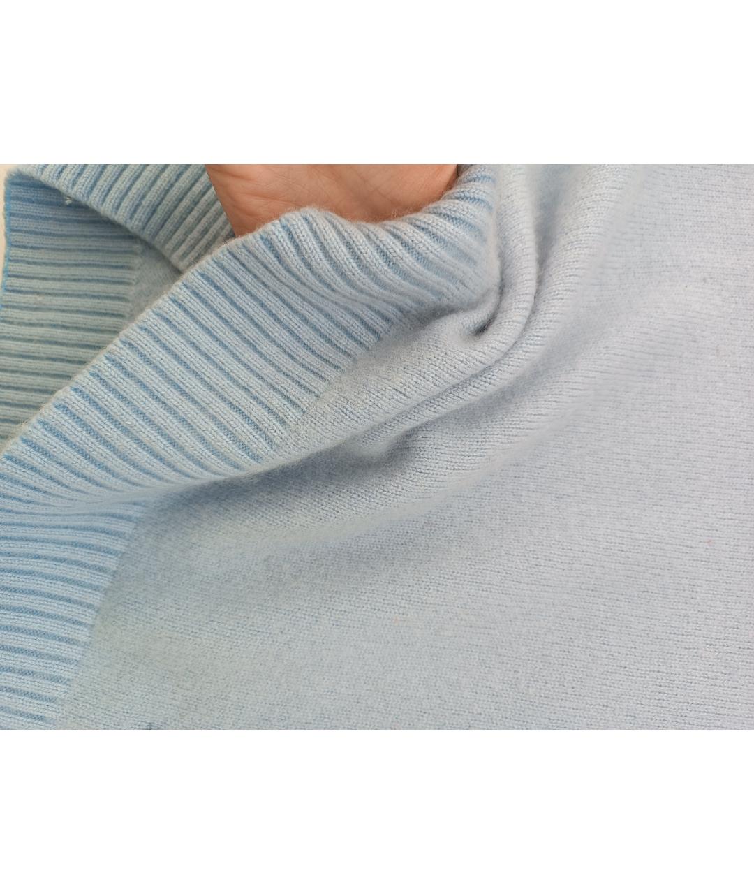 LORO PIANA Горчичный кашемировый джемпер / свитер, фото 5