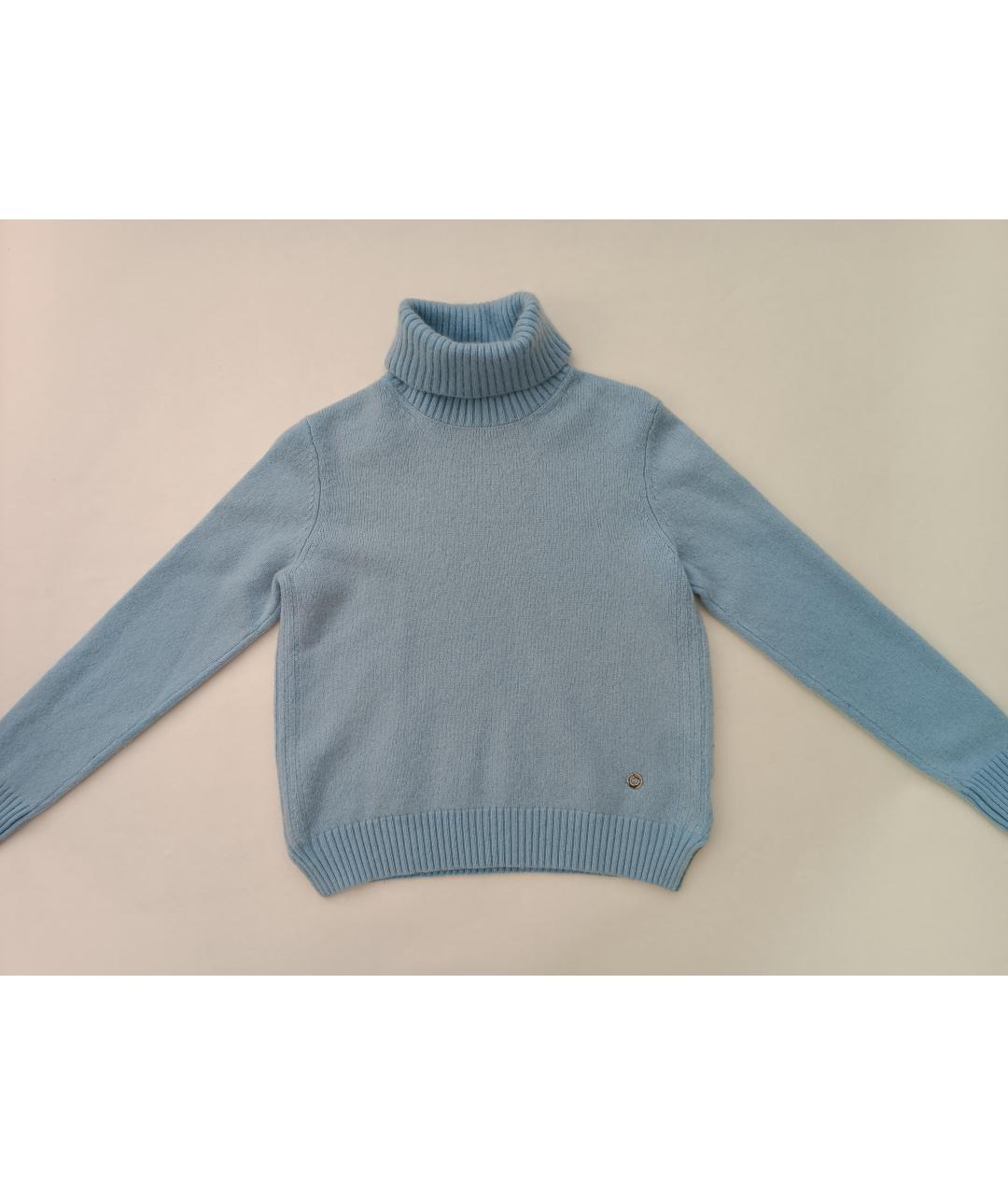 LORO PIANA Горчичный кашемировый джемпер / свитер, фото 6