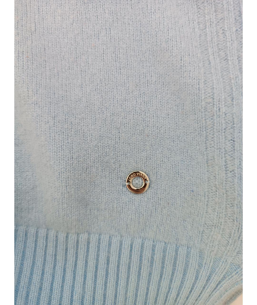 LORO PIANA Горчичный кашемировый джемпер / свитер, фото 4