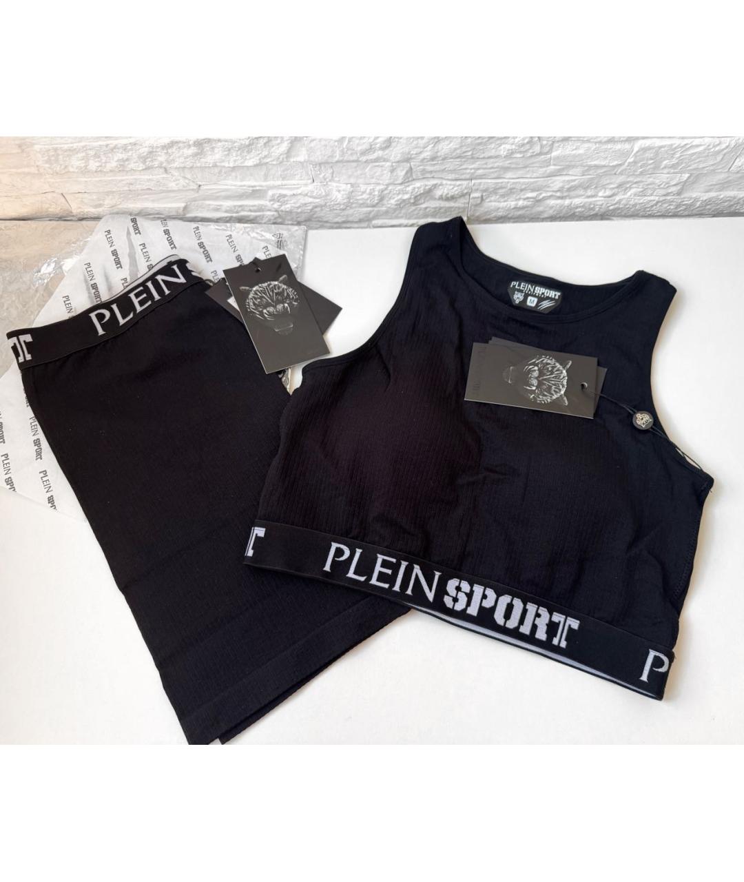 PLEIN SPORT Черный спортивные костюмы, фото 4