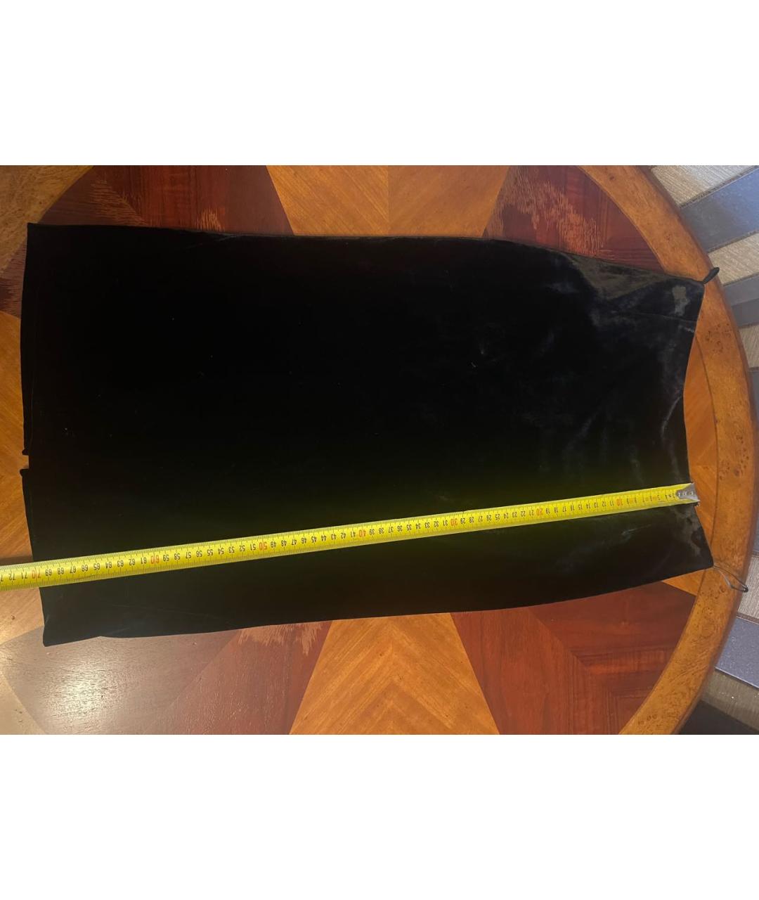 ETRO Черная вискозная юбка миди, фото 5