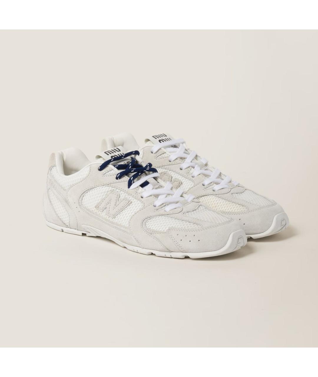 MIU MIU Белые кеды, фото 9