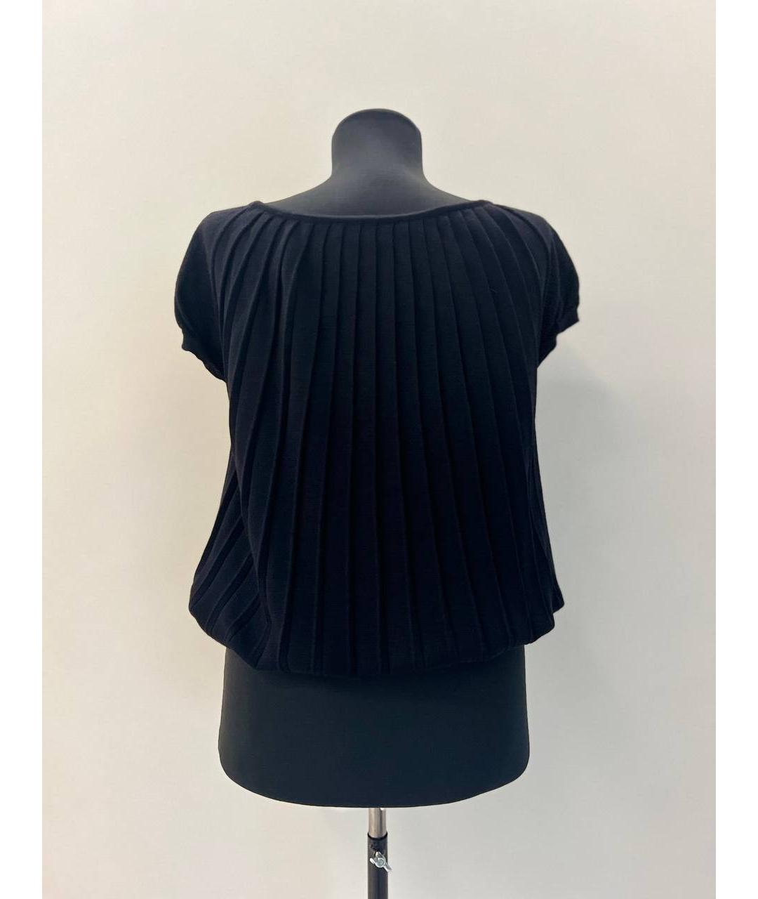 MAX MARA Черная шерстяная жилетка, фото 2