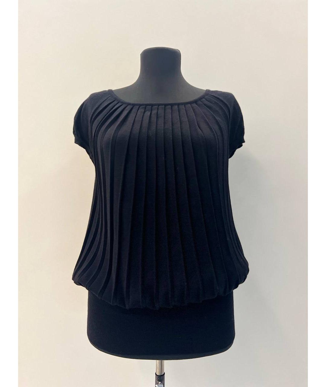 MAX MARA Черная шерстяная жилетка, фото 8