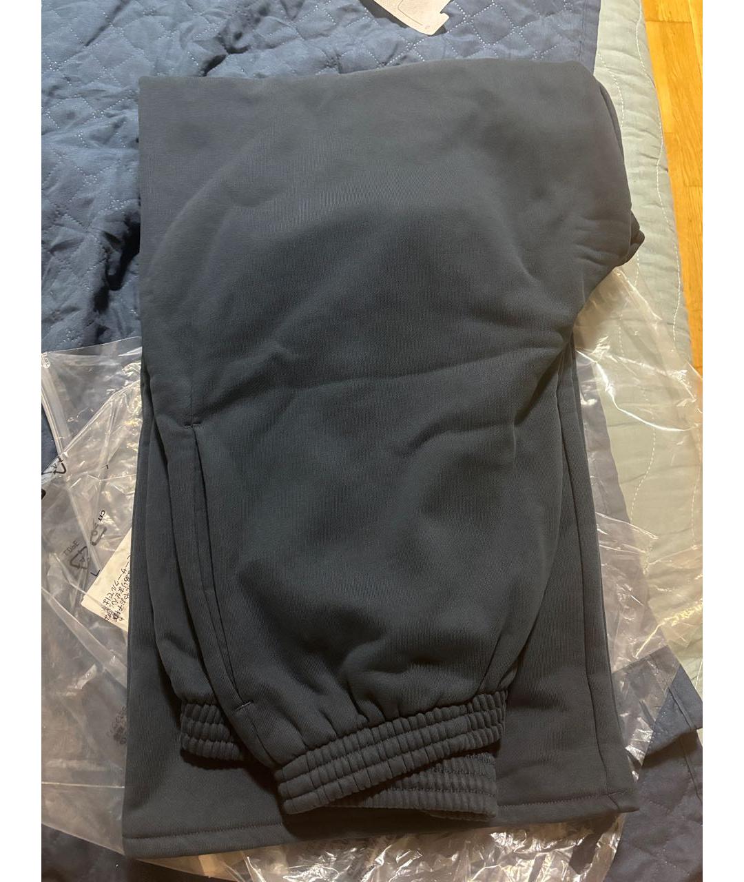 YEEZY Черные хлопковые повседневные брюки, фото 2