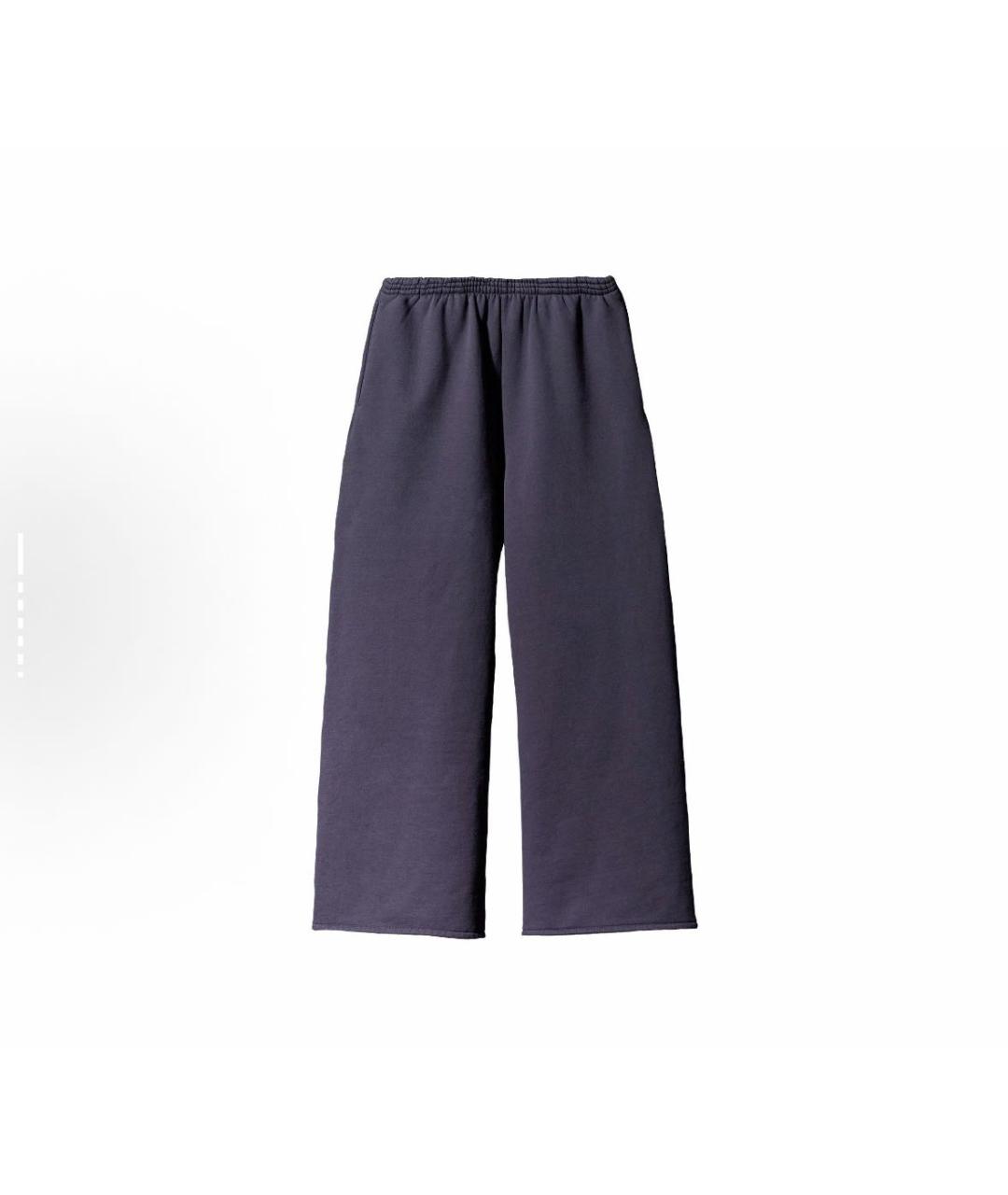 YEEZY Черные хлопковые повседневные брюки, фото 8