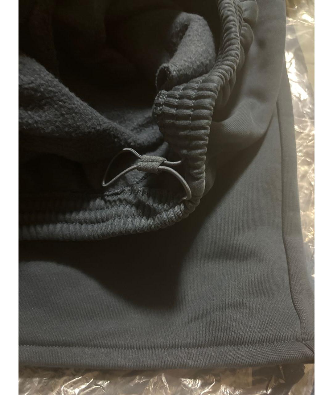 YEEZY Черные хлопковые повседневные брюки, фото 5