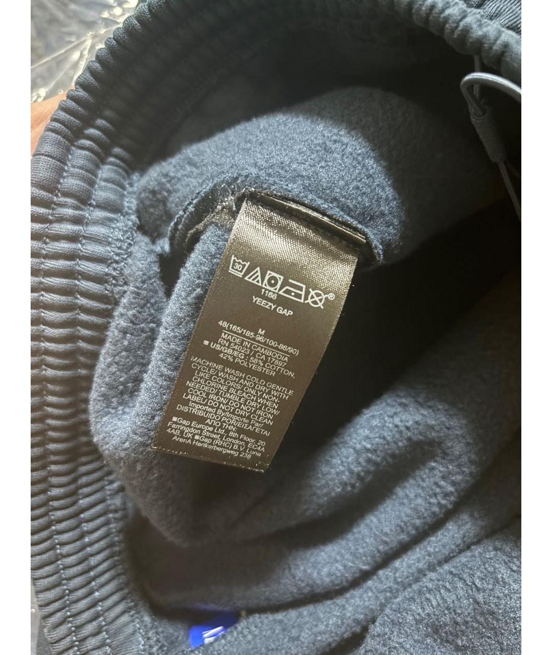 YEEZY Черные хлопковые повседневные брюки, фото 6