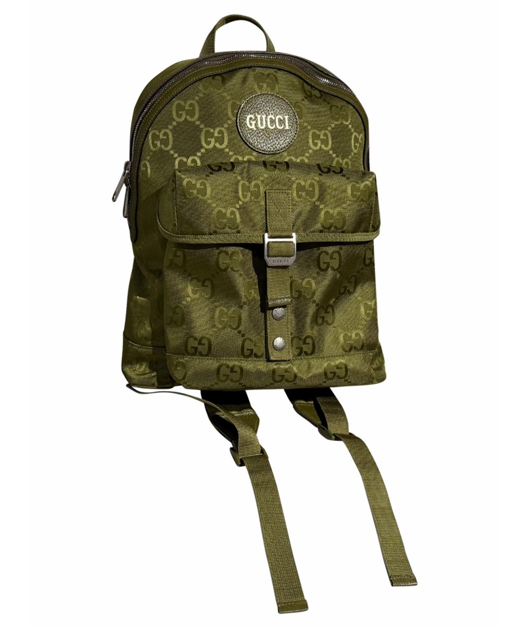 GUCCI Зеленый рюкзак, фото 1