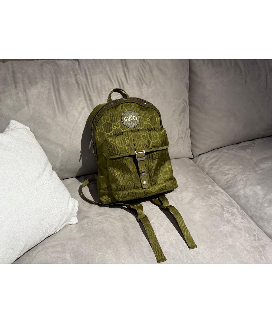 GUCCI Зеленый рюкзак, фото 10