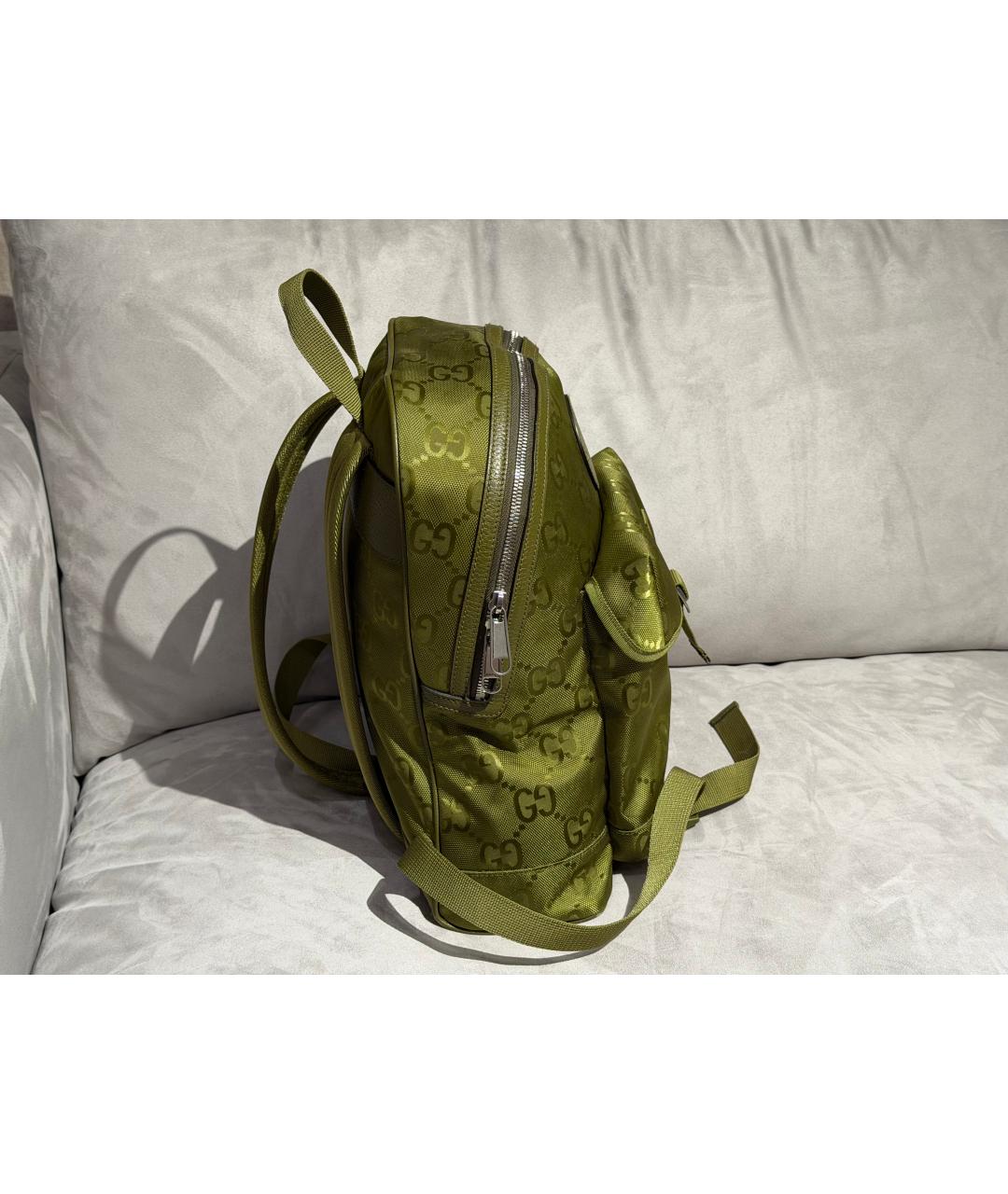 GUCCI Зеленый рюкзак, фото 6