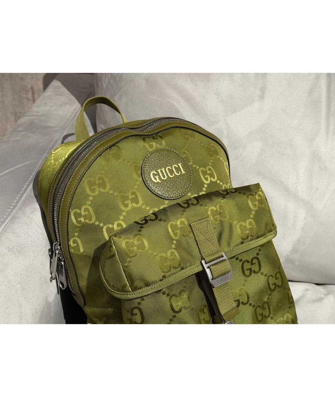 GUCCI Зеленый рюкзак, фото 3