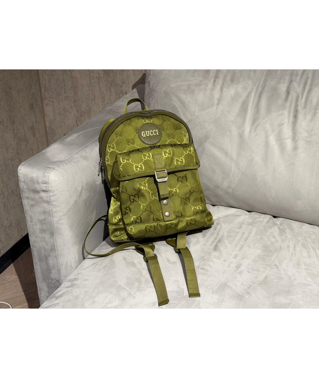 GUCCI Зеленый рюкзак, фото 2