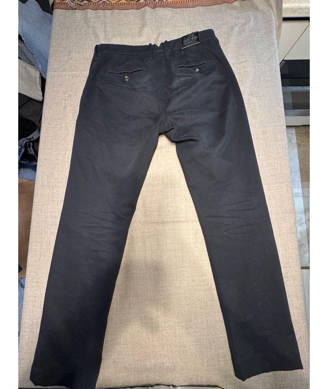 JACOB COHEN Черные твидовые брюки чинос, фото 2