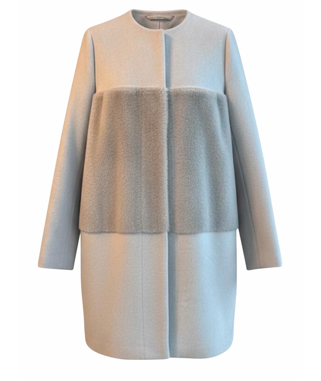 FABIANA FILIPPI Белое меховое пальто, фото 1