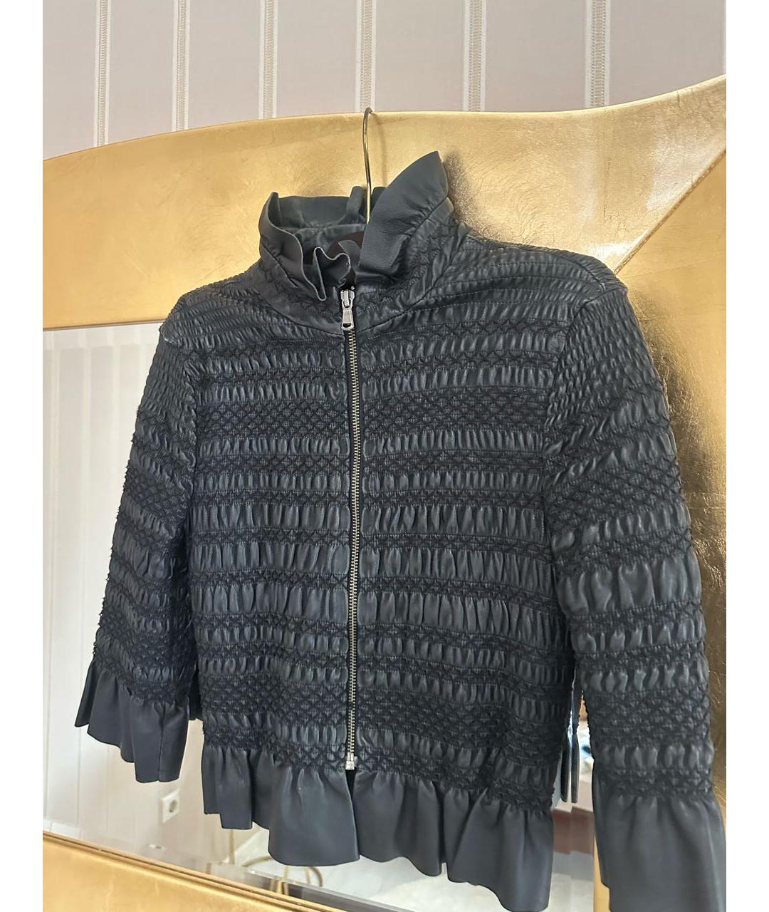 RED VALENTINO Кожаный жакет/пиджак, фото 6