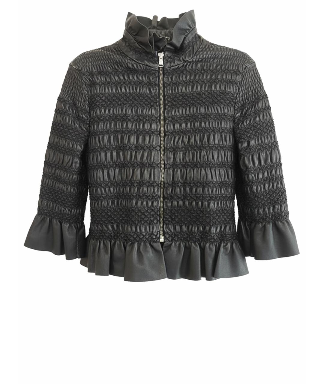 RED VALENTINO Кожаный жакет/пиджак, фото 1