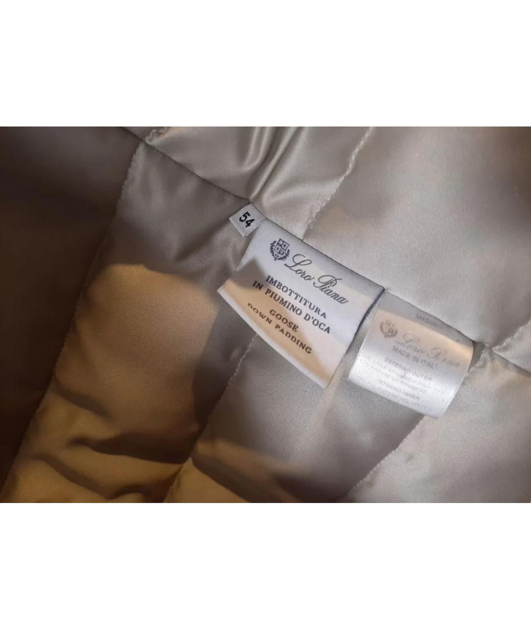 LORO PIANA Серая кашемировая куртка, фото 9