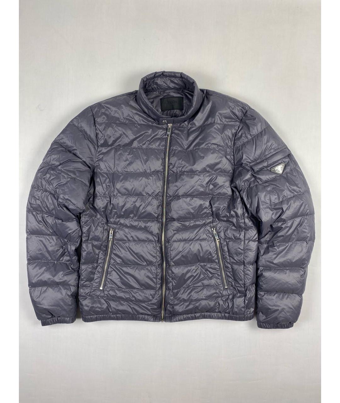 PRADA Антрацитовый пуховик, фото 6