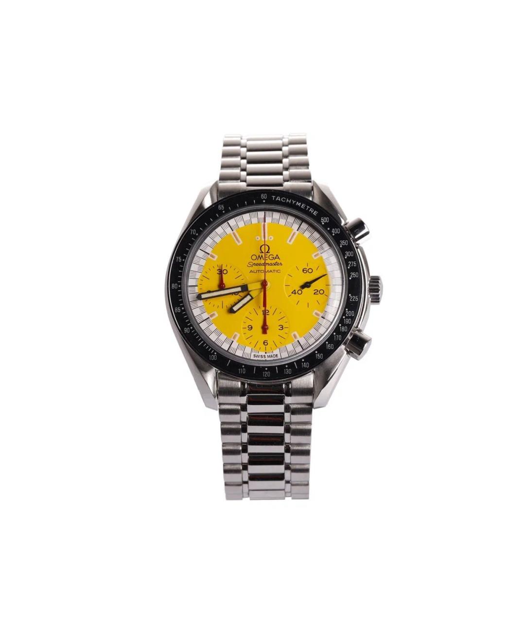 OMEGA Серебряные стальные часы, фото 1