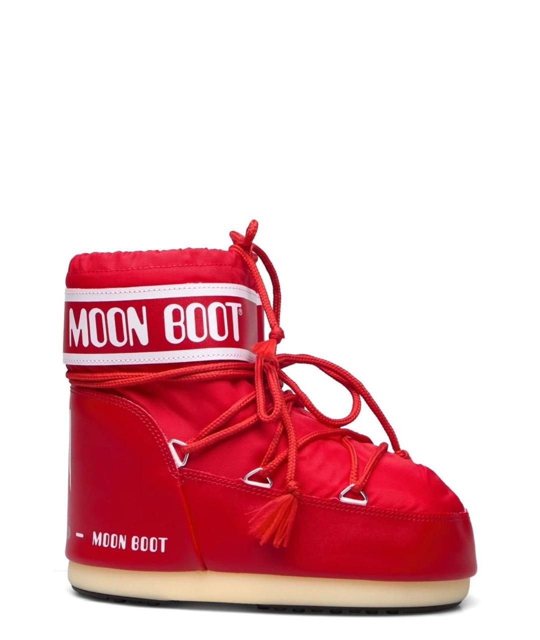 MOON BOOT Красные ботинки, фото 1
