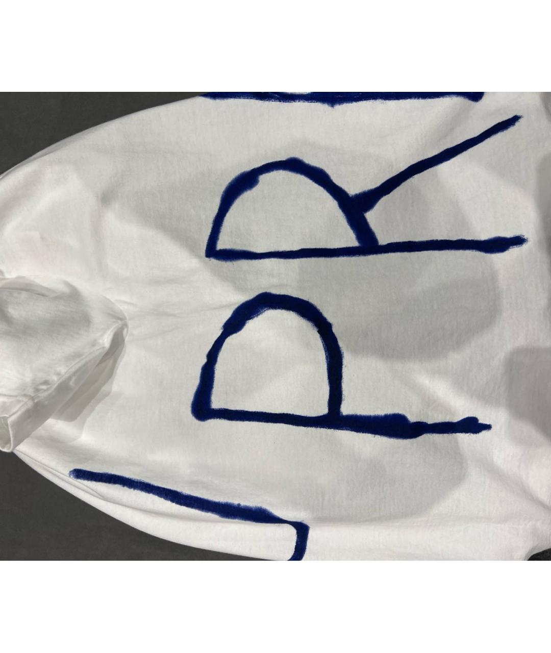 SUPREME Белая хлопковая футболка, фото 6