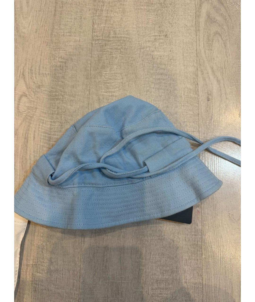 JACQUEMUS Голубая панама, фото 2