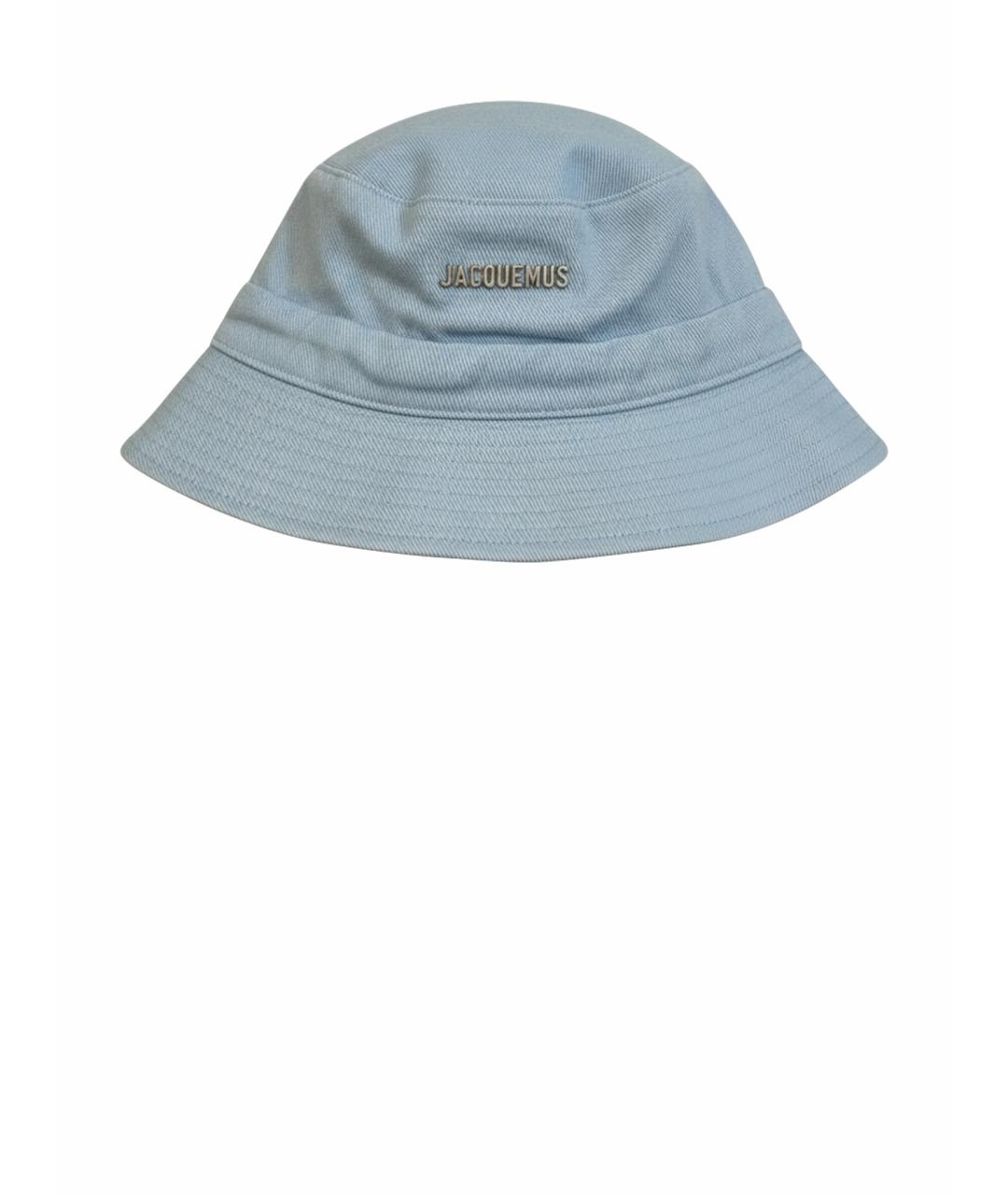 JACQUEMUS Голубая панама, фото 1