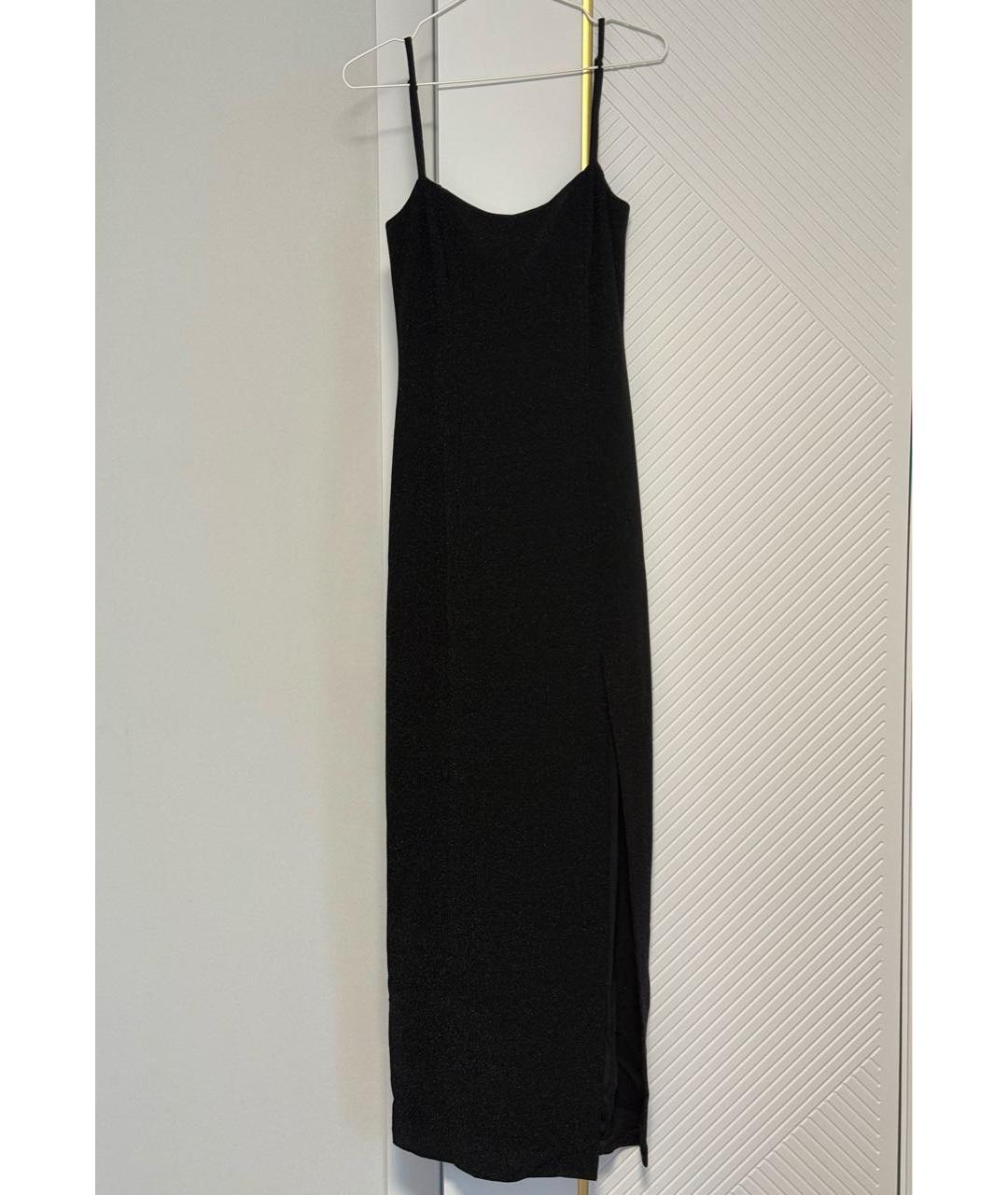 12 STOREEZ Черное полиамидовое вечернее платье, фото 2