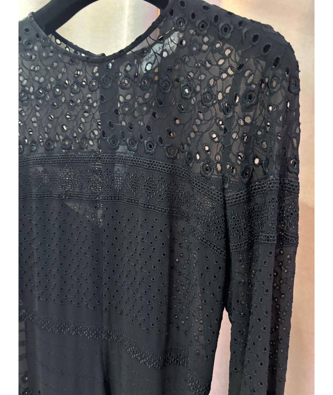 SAINT LAURENT Черное вечернее платье, фото 4