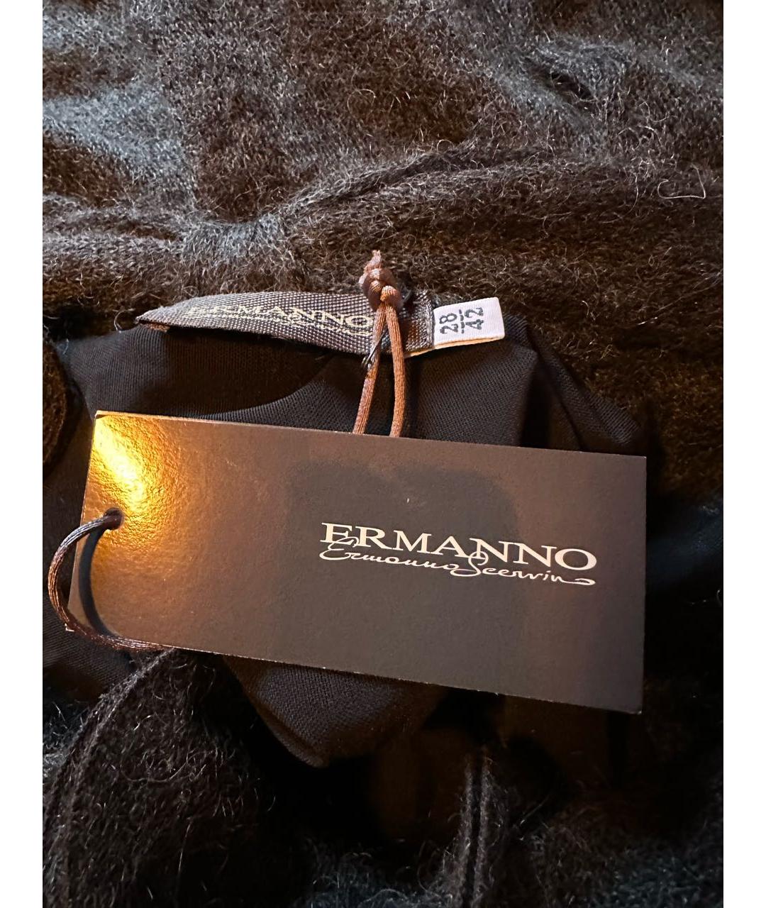 ERMANNO SCERVINO Серое повседневное платье, фото 3