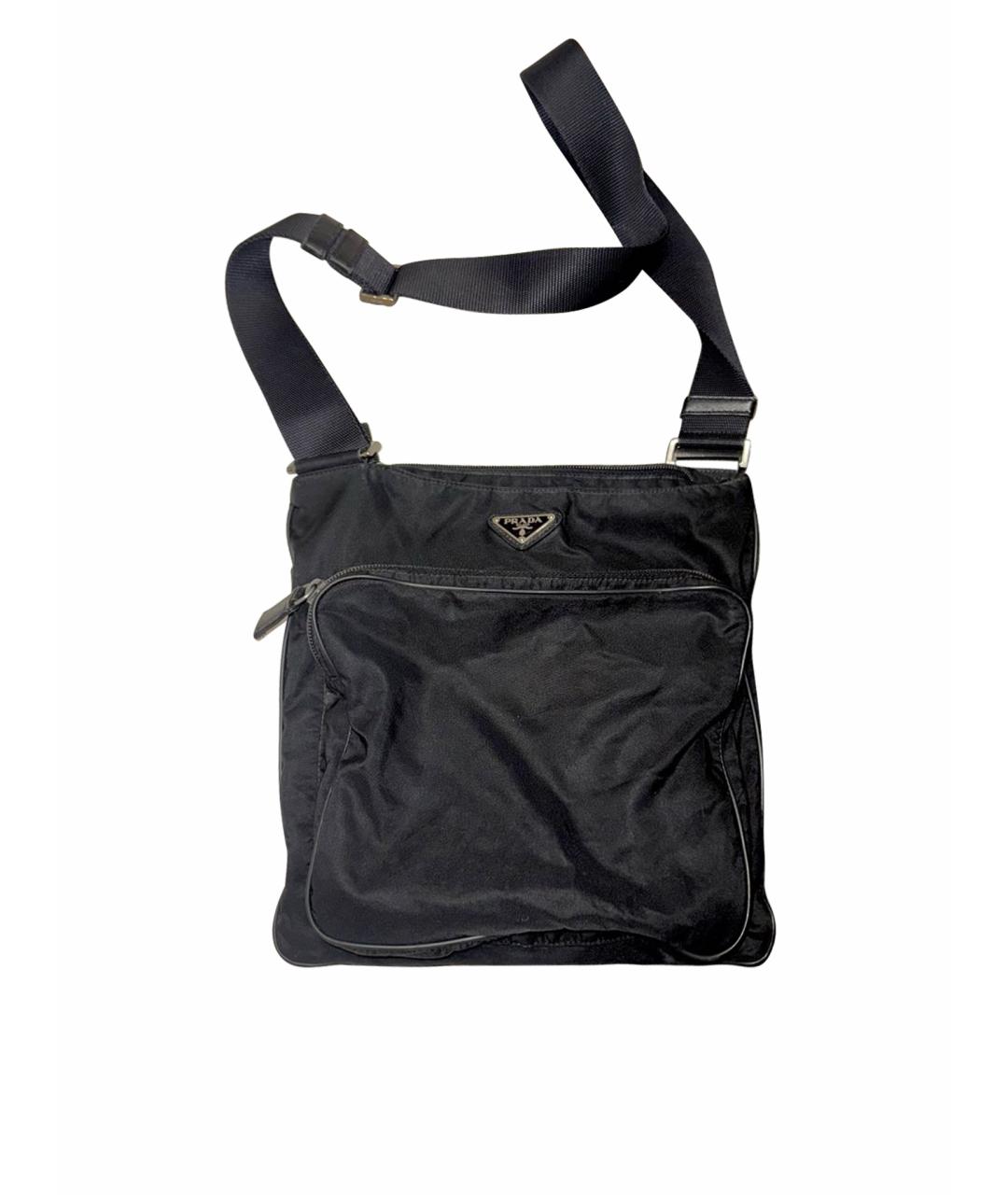 PRADA Черная поясная сумка, фото 7