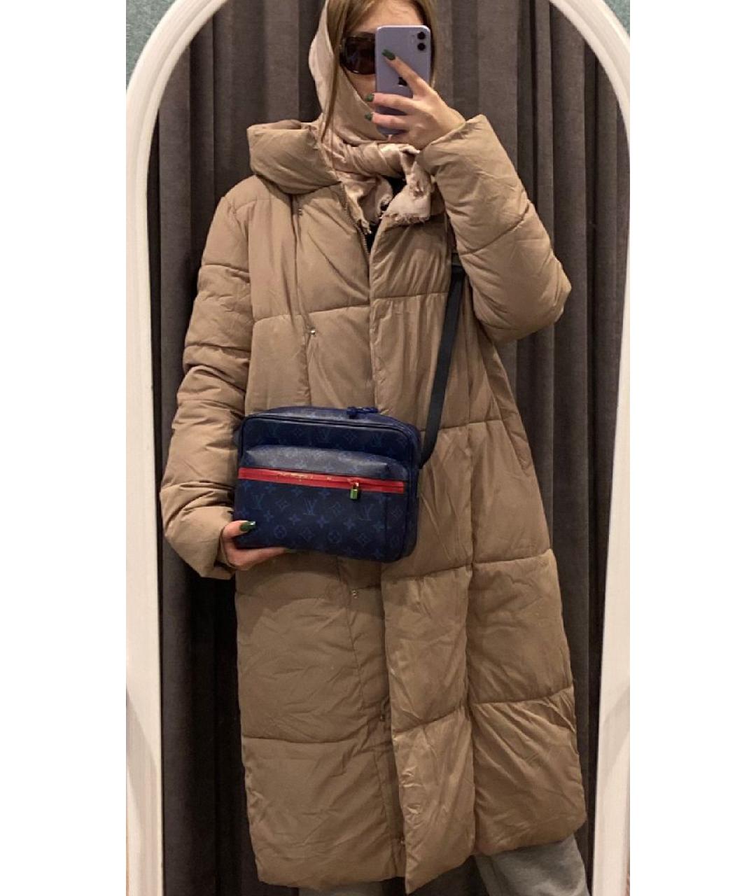 LOUIS VUITTON Синяя кожаная сумка через плечо, фото 4