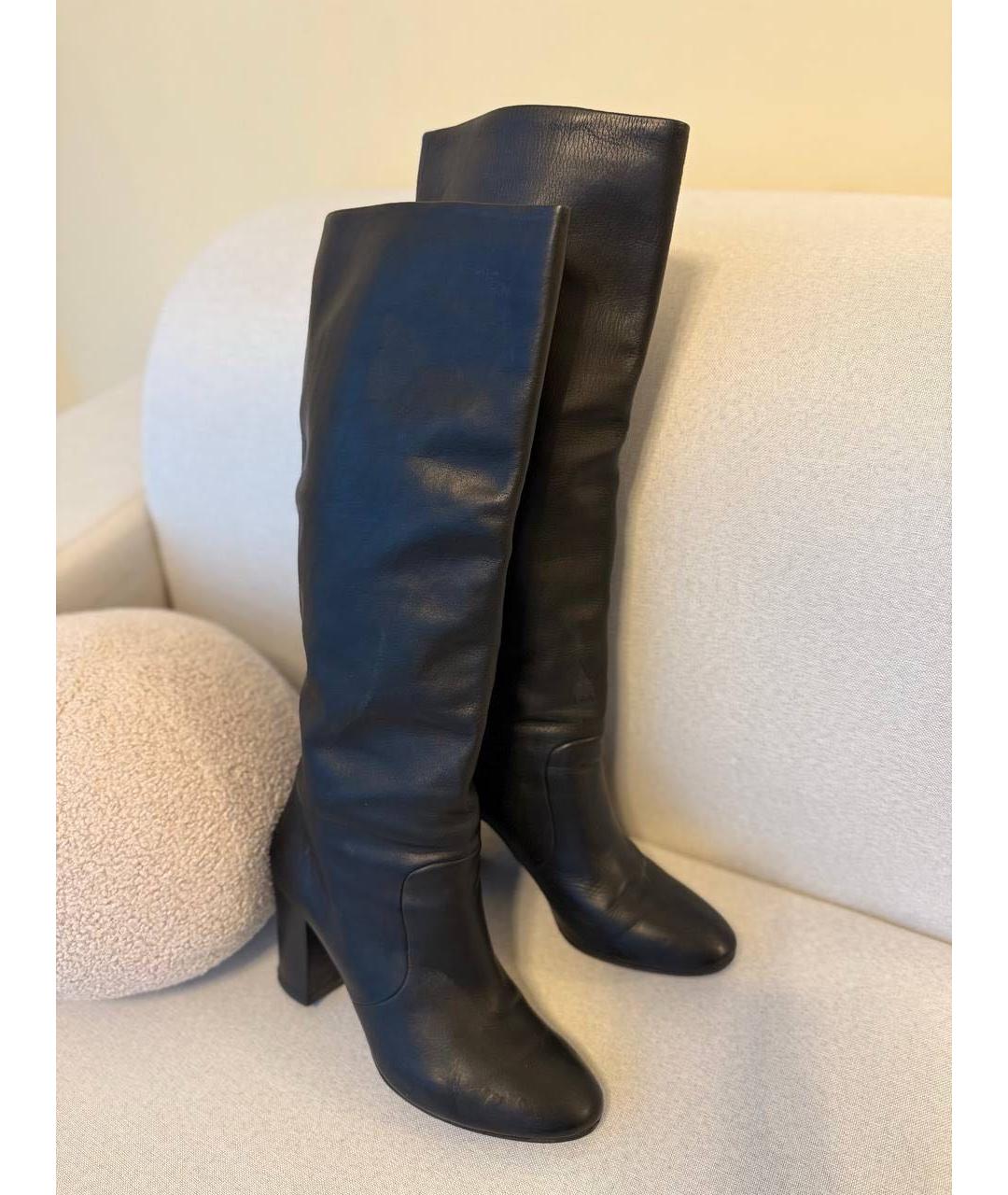 LANVIN Черные сапоги, фото 3