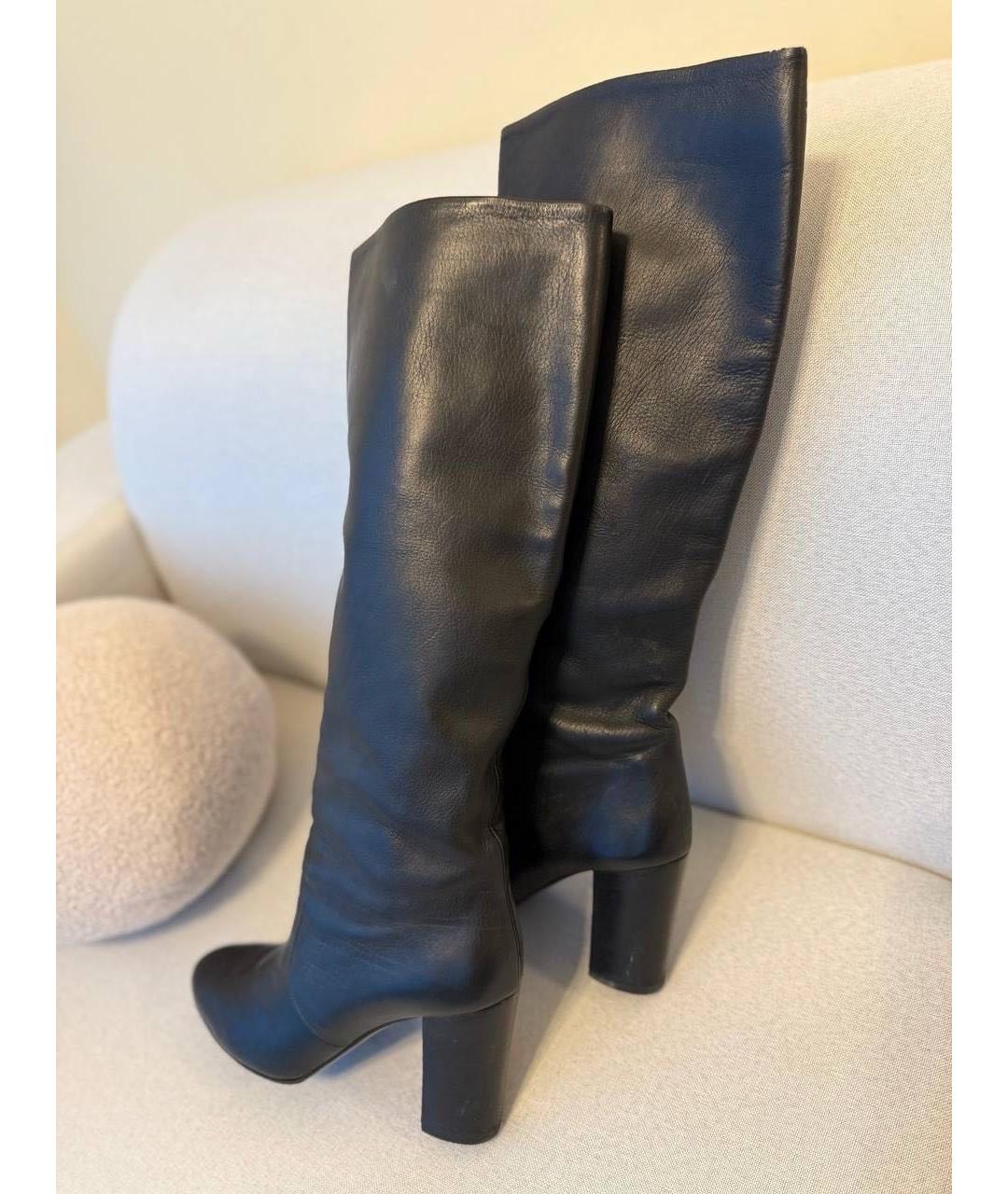 LANVIN Черные сапоги, фото 2