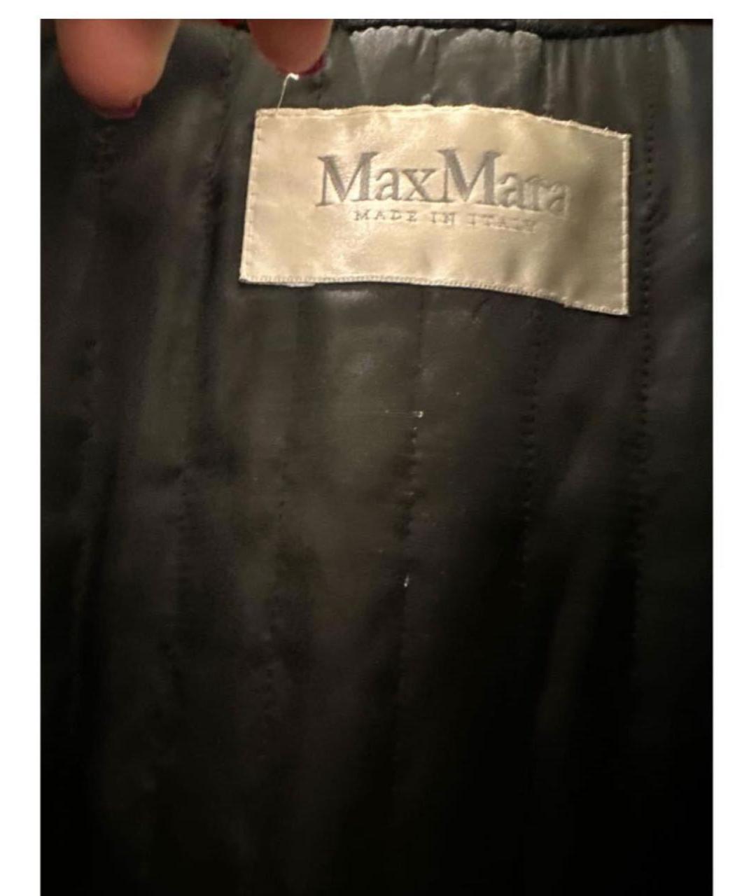 MAX MARA Черное кашемировое пальто, фото 6