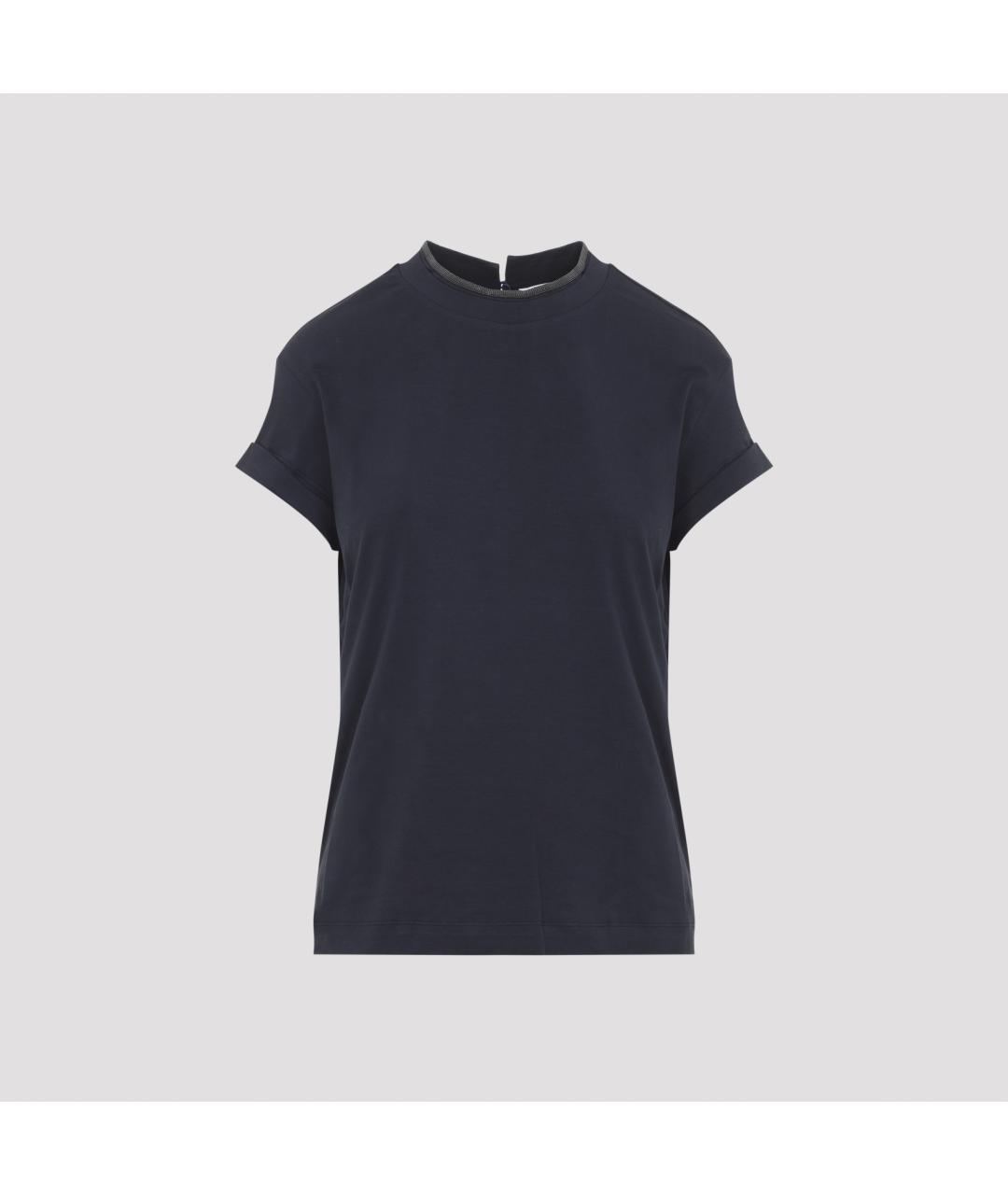 BRUNELLO CUCINELLI Мульти хлопковая футболка, фото 2