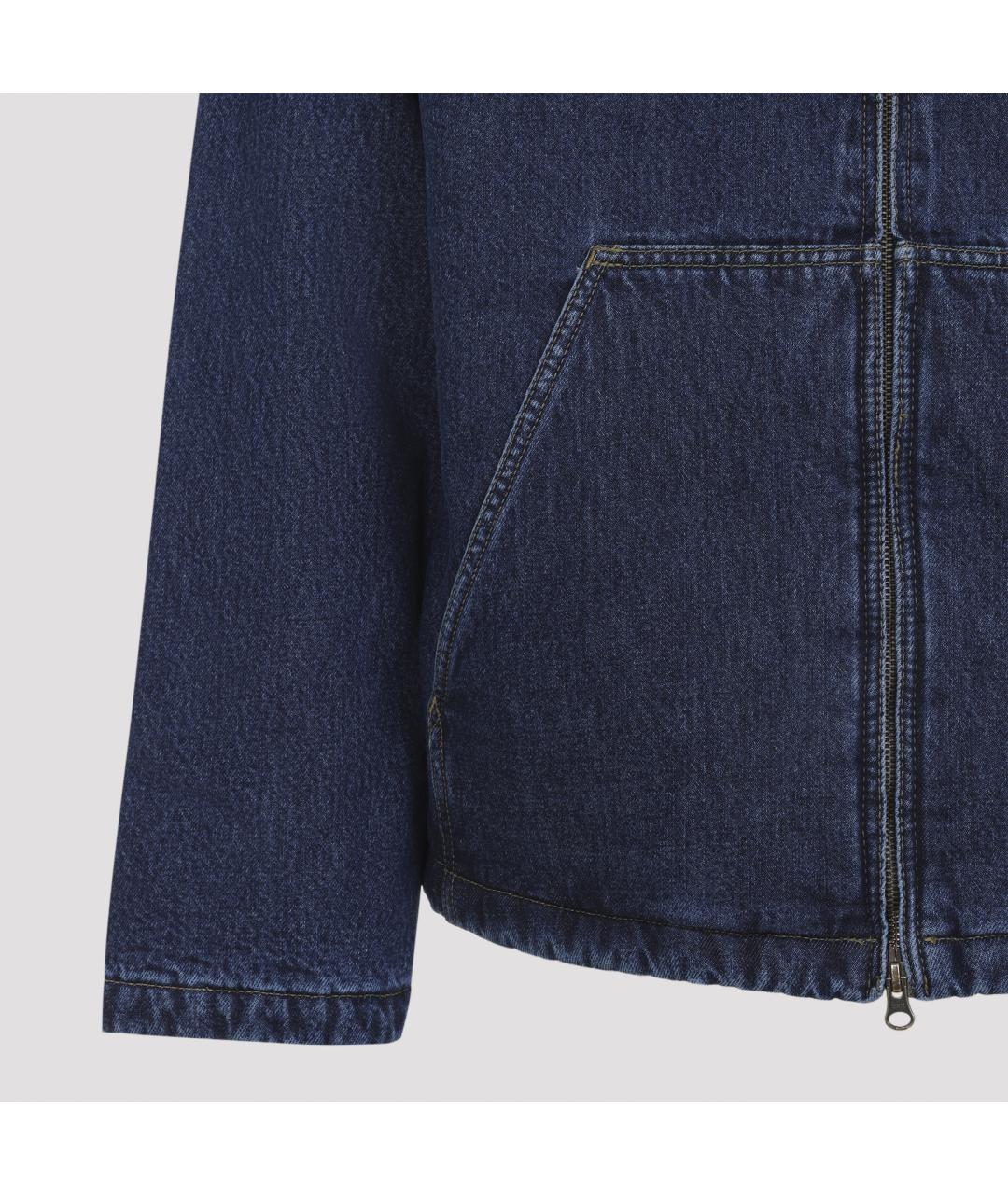 CARHARTT WIP Синяя хлопковая куртка, фото 5