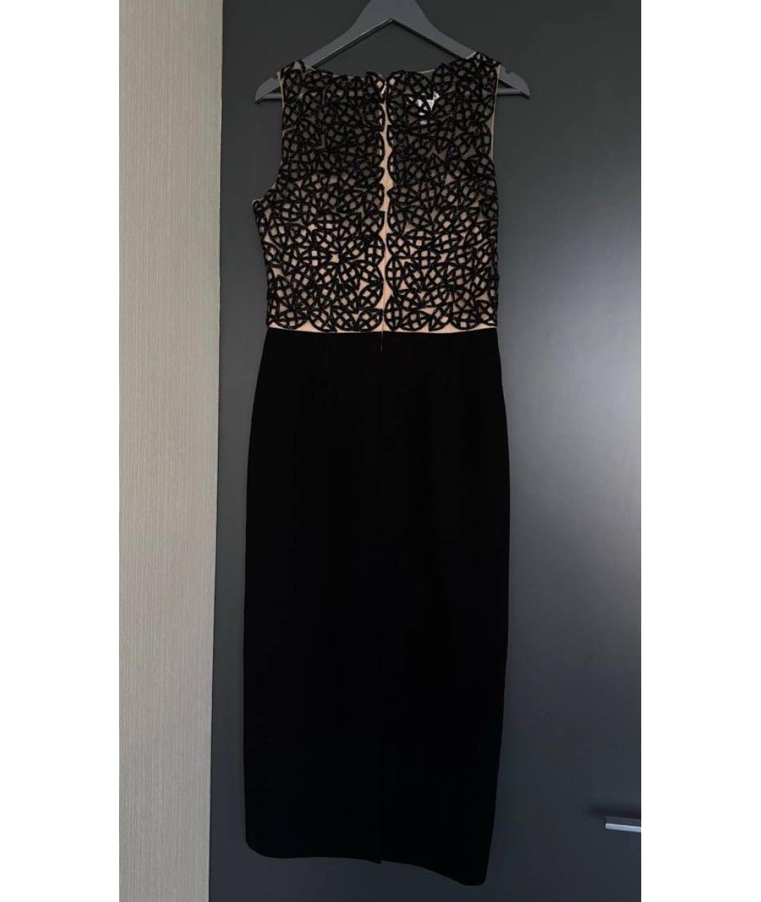 OSCAR DE LA RENTA Черное полиамидовое вечернее платье, фото 2