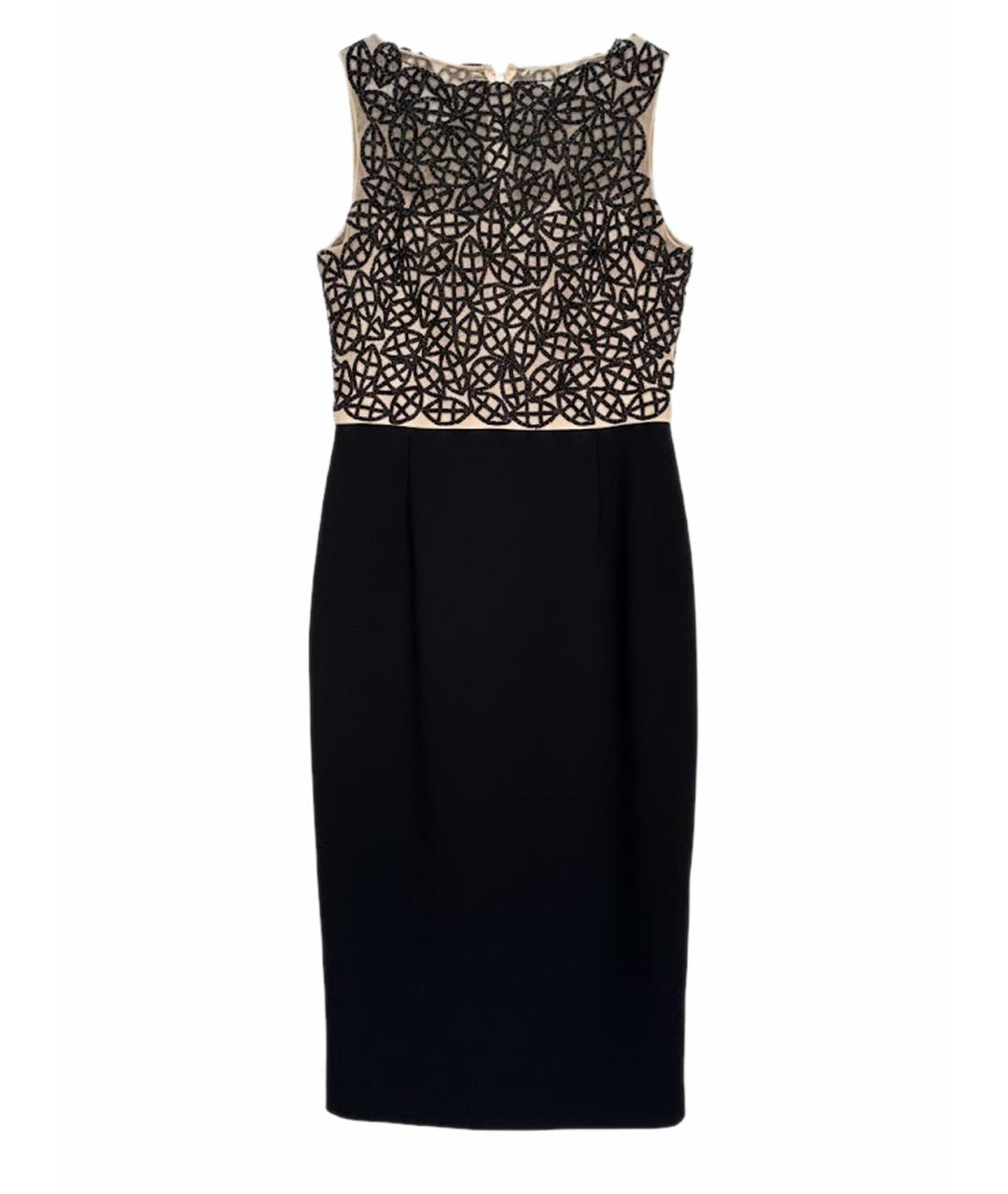 OSCAR DE LA RENTA Черное полиамидовое вечернее платье, фото 1