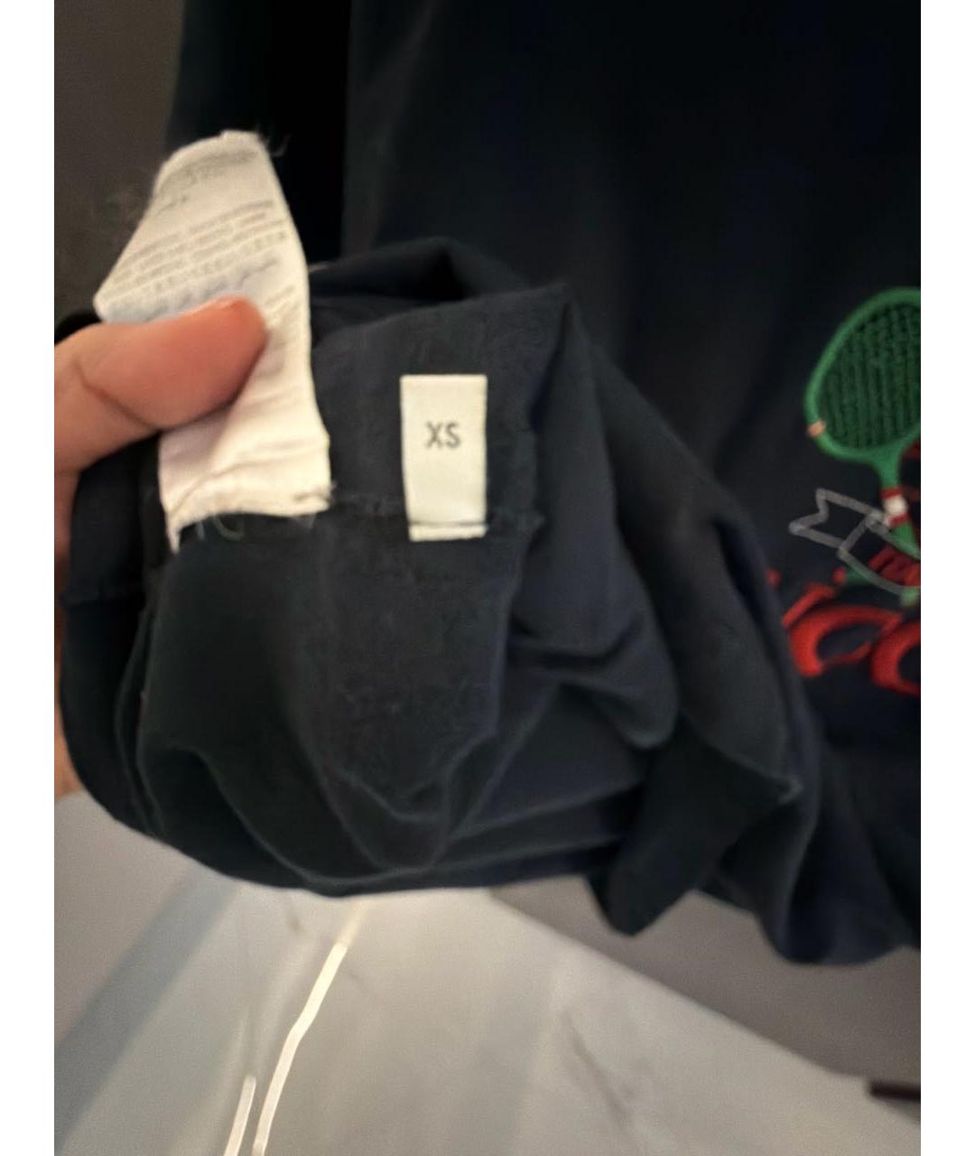 GUCCI Черная хлопковая футболка, фото 3