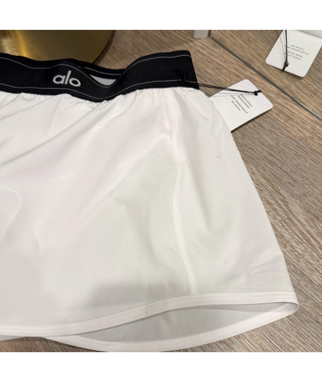 ALO YOGA Белые спортивные брюки и шорты, фото 8